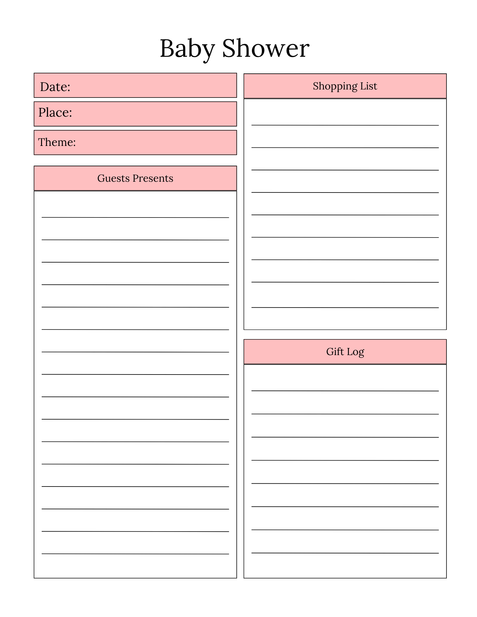 Pregnancy journal