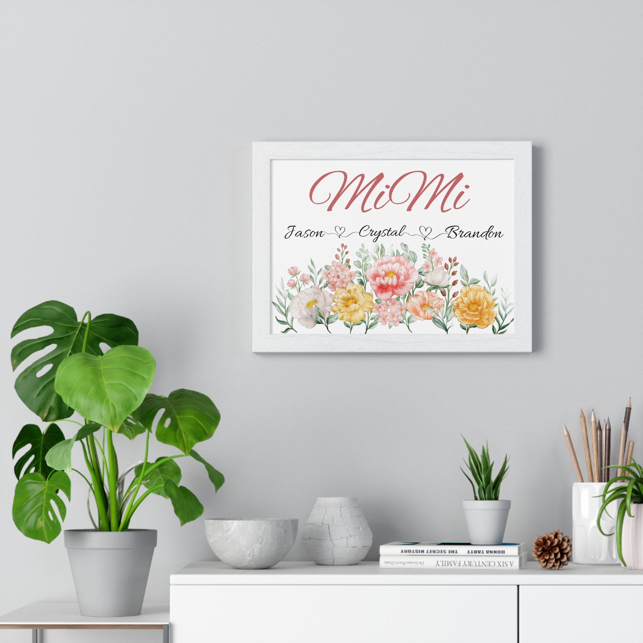 Horizontal Framed Poster