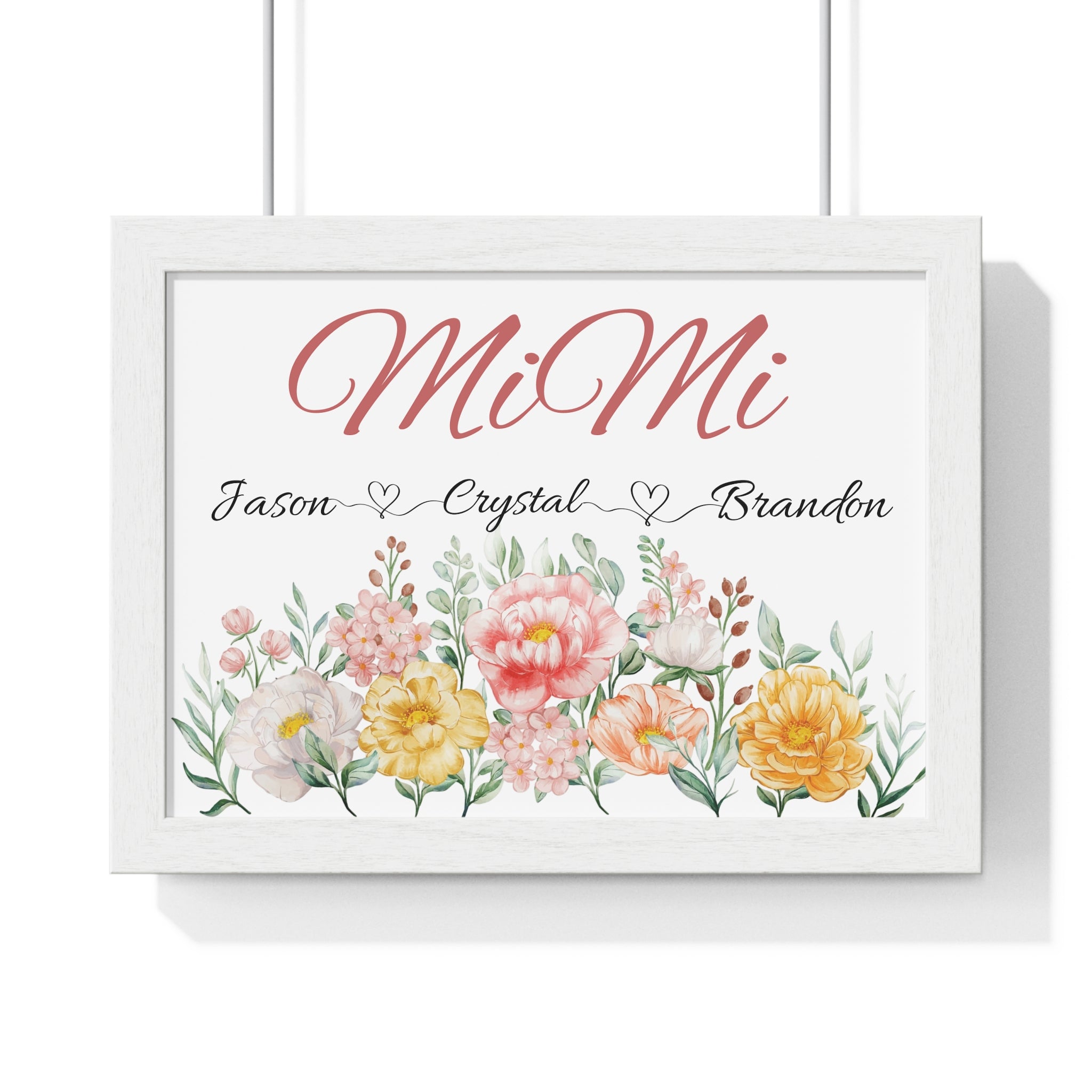 Horizontal Framed Poster