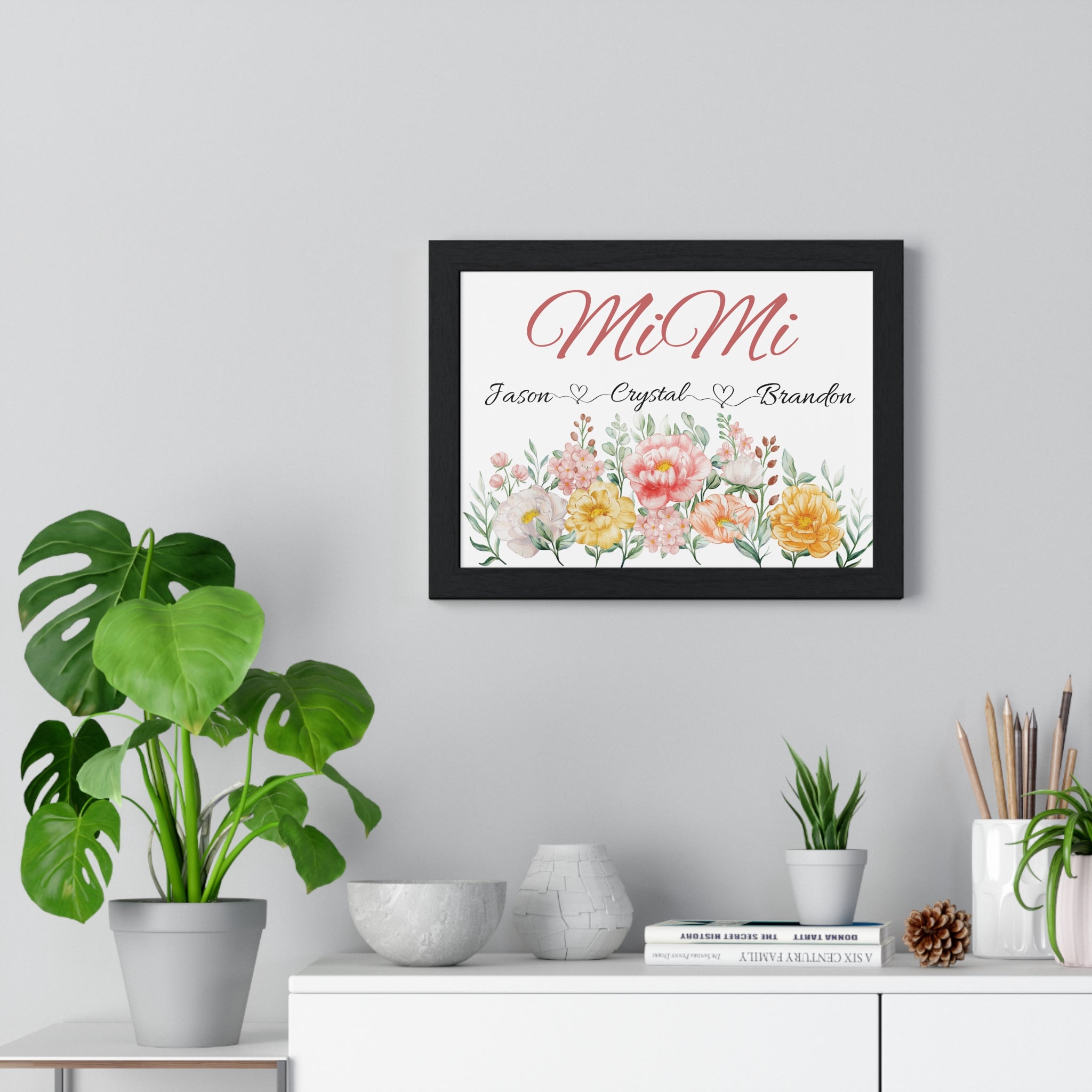 Horizontal Framed Poster