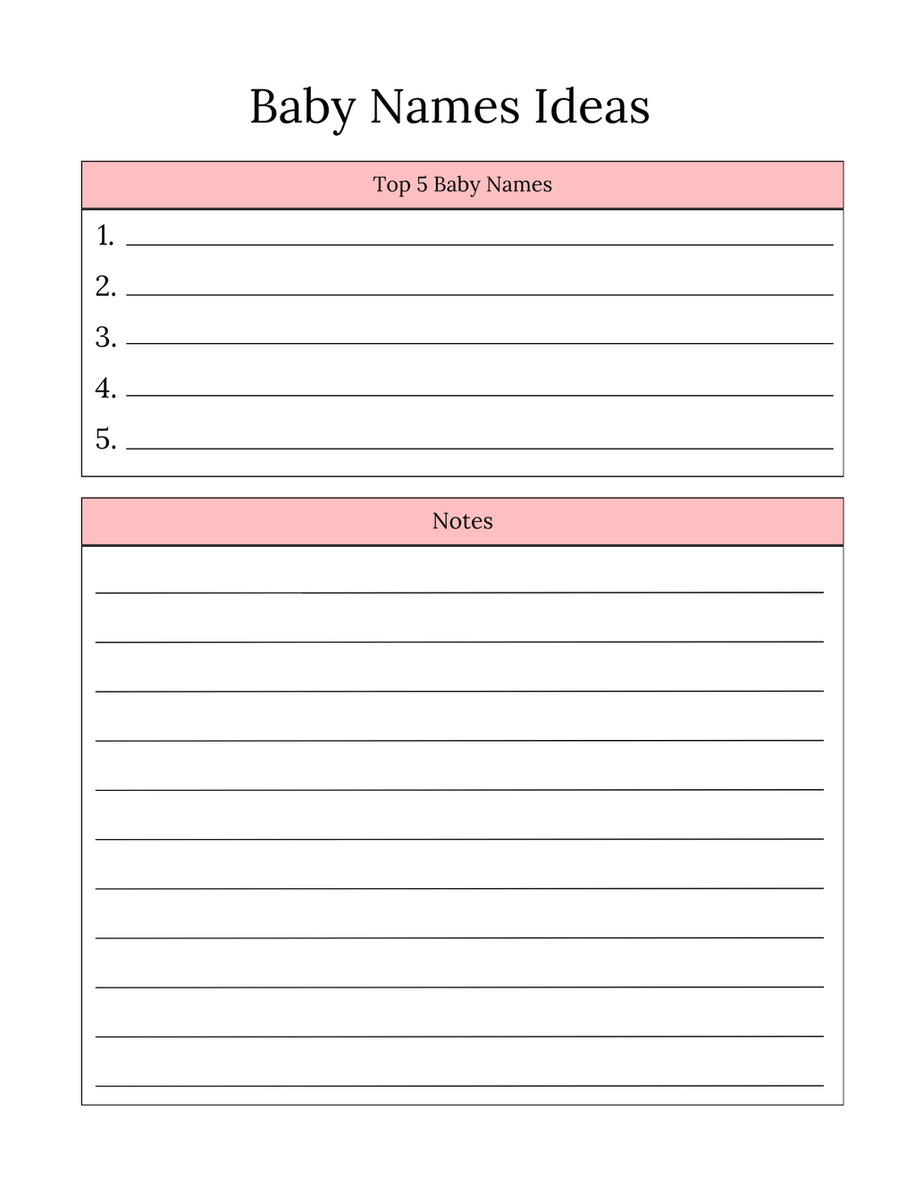 Pregnancy journal