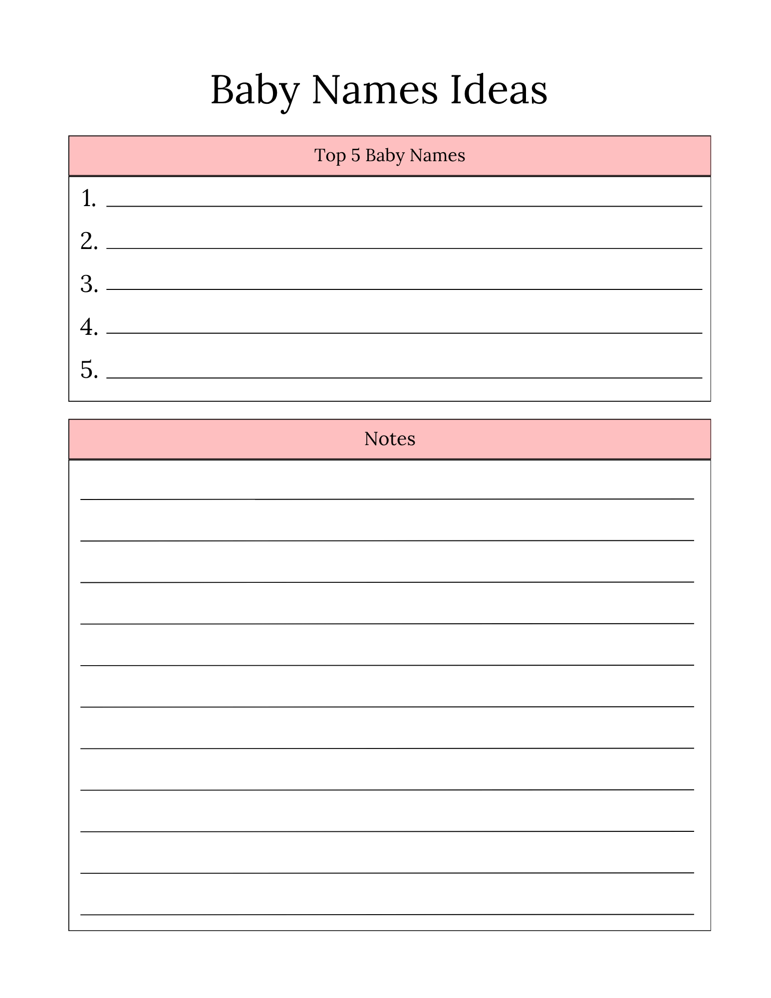 Pregnancy journal