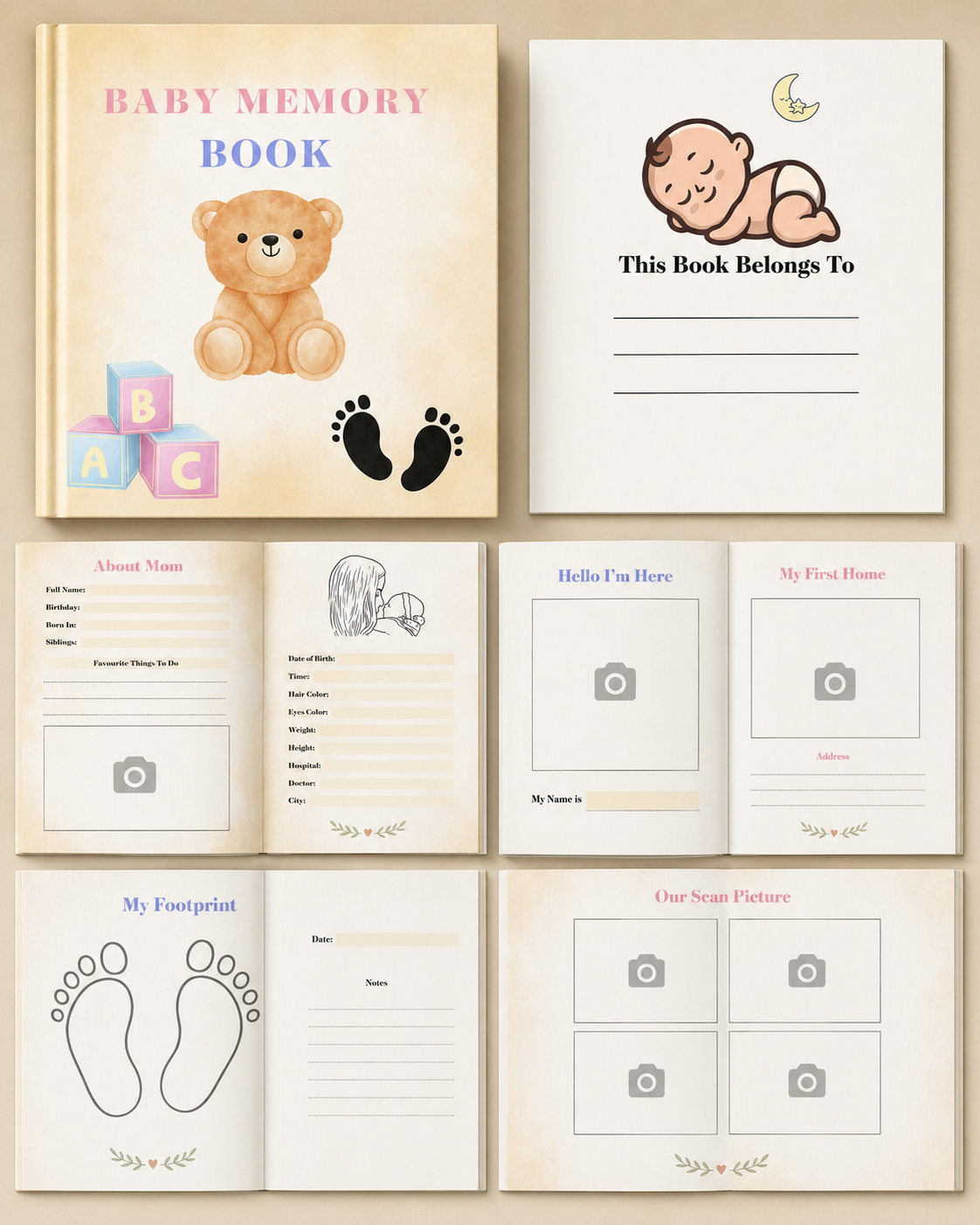 Baby Memory Book