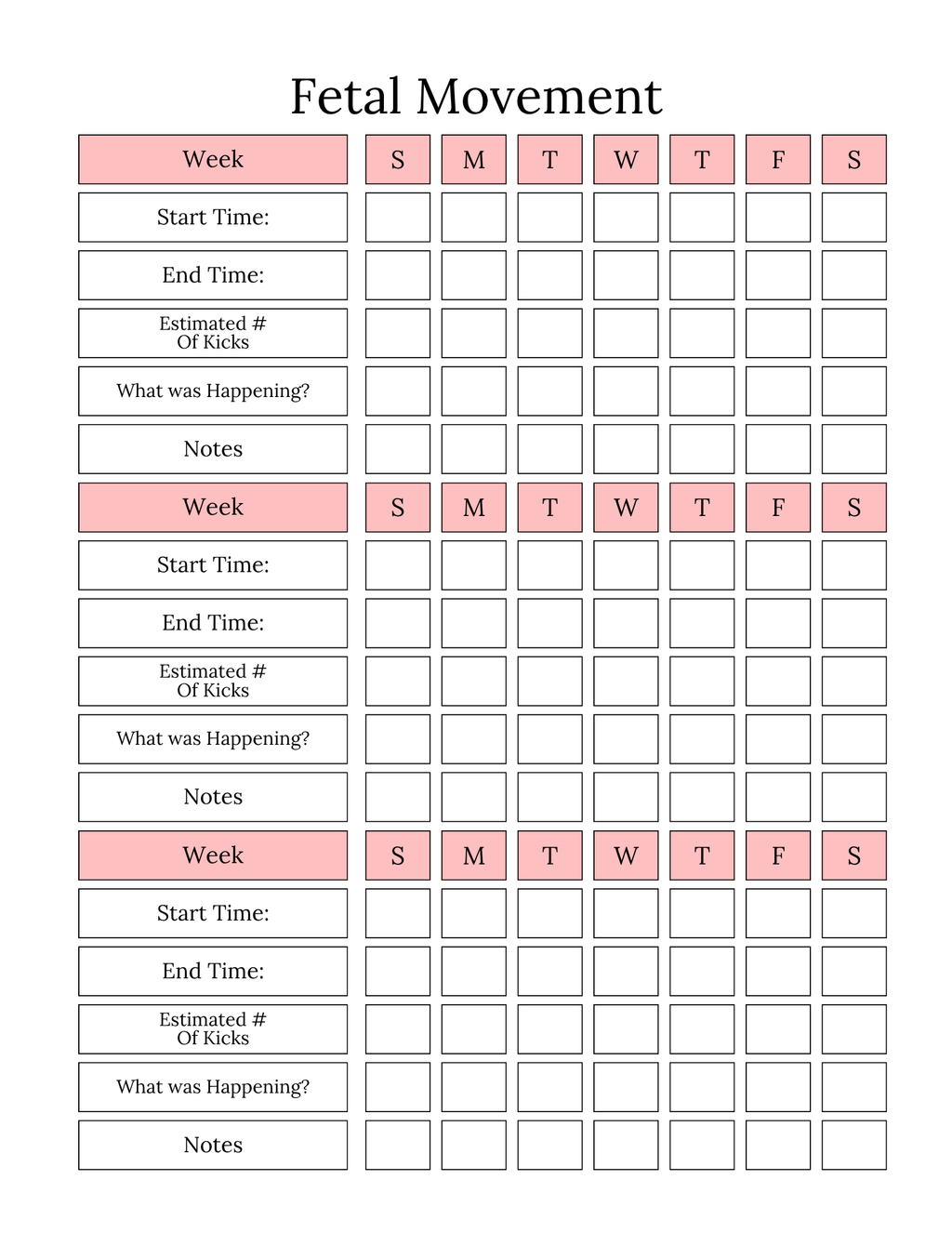 Pregnancy journal