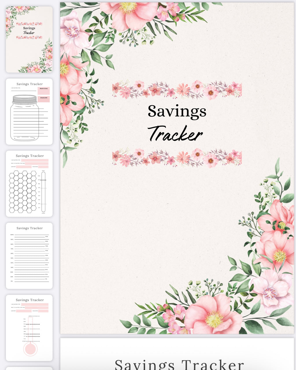 Savings Tracker