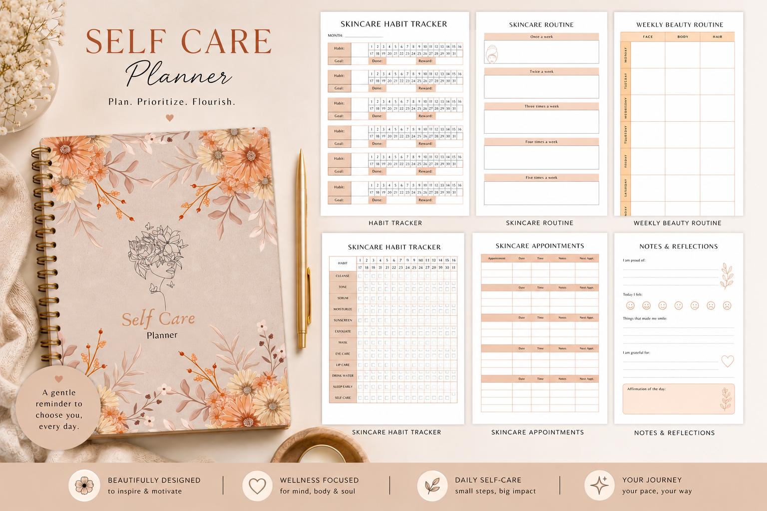 Self care planner